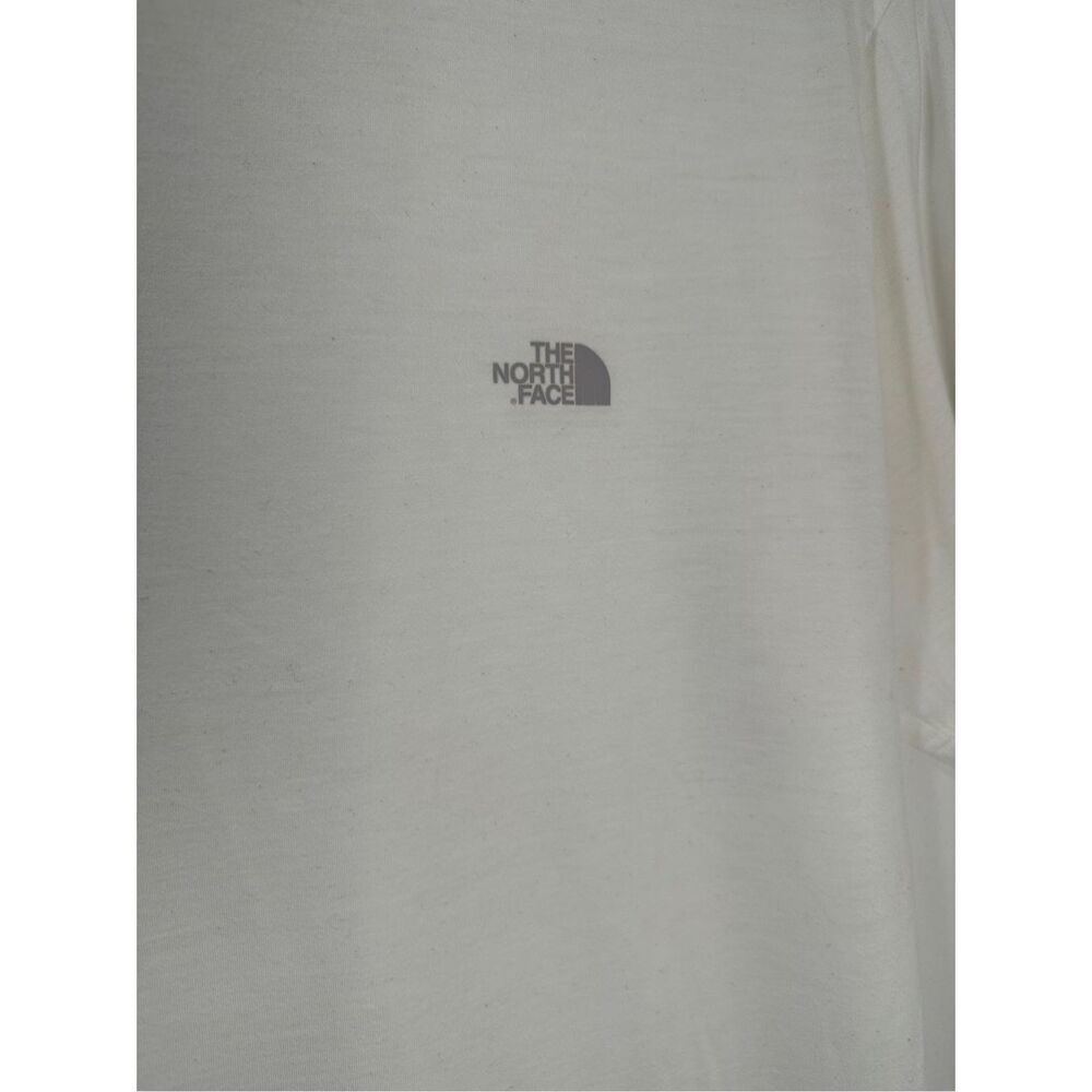 North Face men’s white vapor wick crewneck short sleeve t-shirt size M #18-1932 - Picture 3 of 7